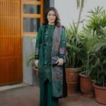 SP-2565 Unstitched Embroidered Lawn 3pc Suit With Poly Lawn Dupatta