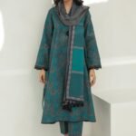 3 Pc Unstitched Digital Printed Lawn Suit With Lawn Dupatta