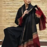BR-1076 3Pc Unstitched Dhanak Suit with Printed Woolen Shawl
