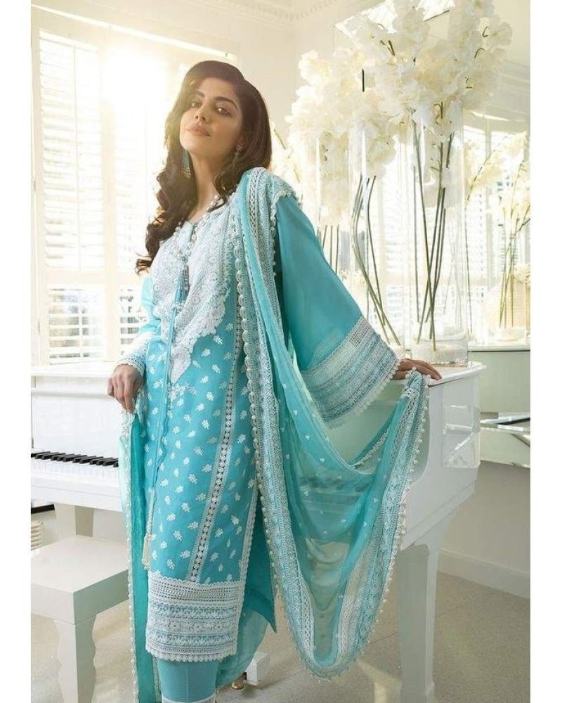 2-pcs-embroidered-summer-lawn-shirt-with-trouser-st-101-pc-collection-155.jpg Lawn 3 Pc Heavy Embroided Suit (Embroided Bamber Chiffon Dupatta) SN-25 - Image 1