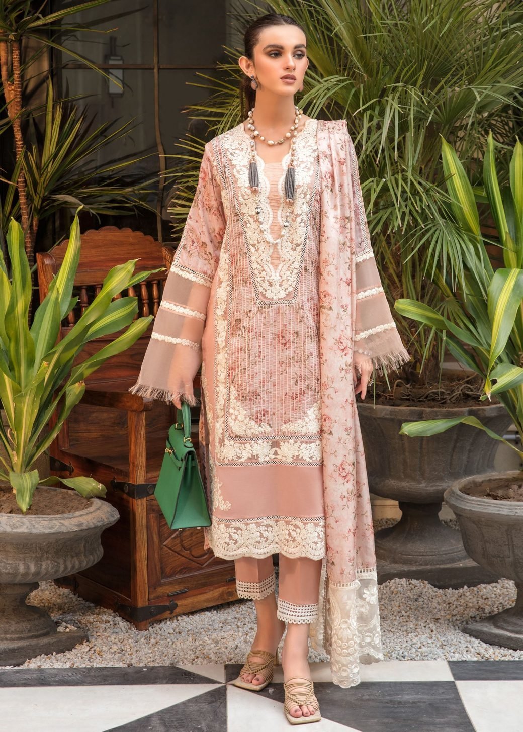 29_cb767a64-712b-4b1d-91ad-eab94567df98_1500x-1040x1456-1.jpg Lawn 3 pc Embroided suit (Silk Dupatta) MB-15 - Image 1