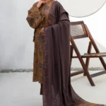 Khaddar 3pc Digital Printed Suit With Digital Printed Khaddar Dupatta