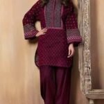 KS-765 Lawn Fully Embroidered 2pc