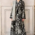 Khaddar 3pc Digital Printed Suit With Digital Printed Khaddar Dupatta