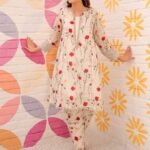 2 Pc Airjet Lawn Digital Printed Suit