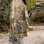 3 PC Lawn Embroided suit with Chiffon Dupatta IZ-652