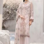 3 Pc Unstitched Lawn Suit With Chiffon Dupatta