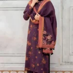 Khaddar 3pc Digital Printed Suit With Digital Printed Khaddar Dupatta