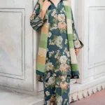 Khaddar 3pc Digital Printed Suit With Digital Printed Khaddar Dupatta