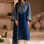 BT-2835 3 Piece – Unstitched Embroidered Lawn Fabric with Embroidered Chiffon Dupatta
