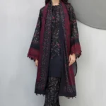 BQ-406 Digital Printed Khaddar 3Pc Suit With Digital Printed Khaddar Dupatta