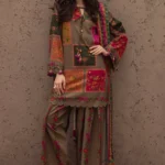 CH-78 Digital Printed Khaddar 3Pc Suit With Digital Printed Khaddar Dupatta