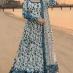 Faiza Saqlain- Lawn Embroidered Shirt With Embroidered Organza Dupatta Add to wishlist