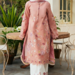 3 Piece - Unstitched Embroidered Lawn Fabric ZS-2755