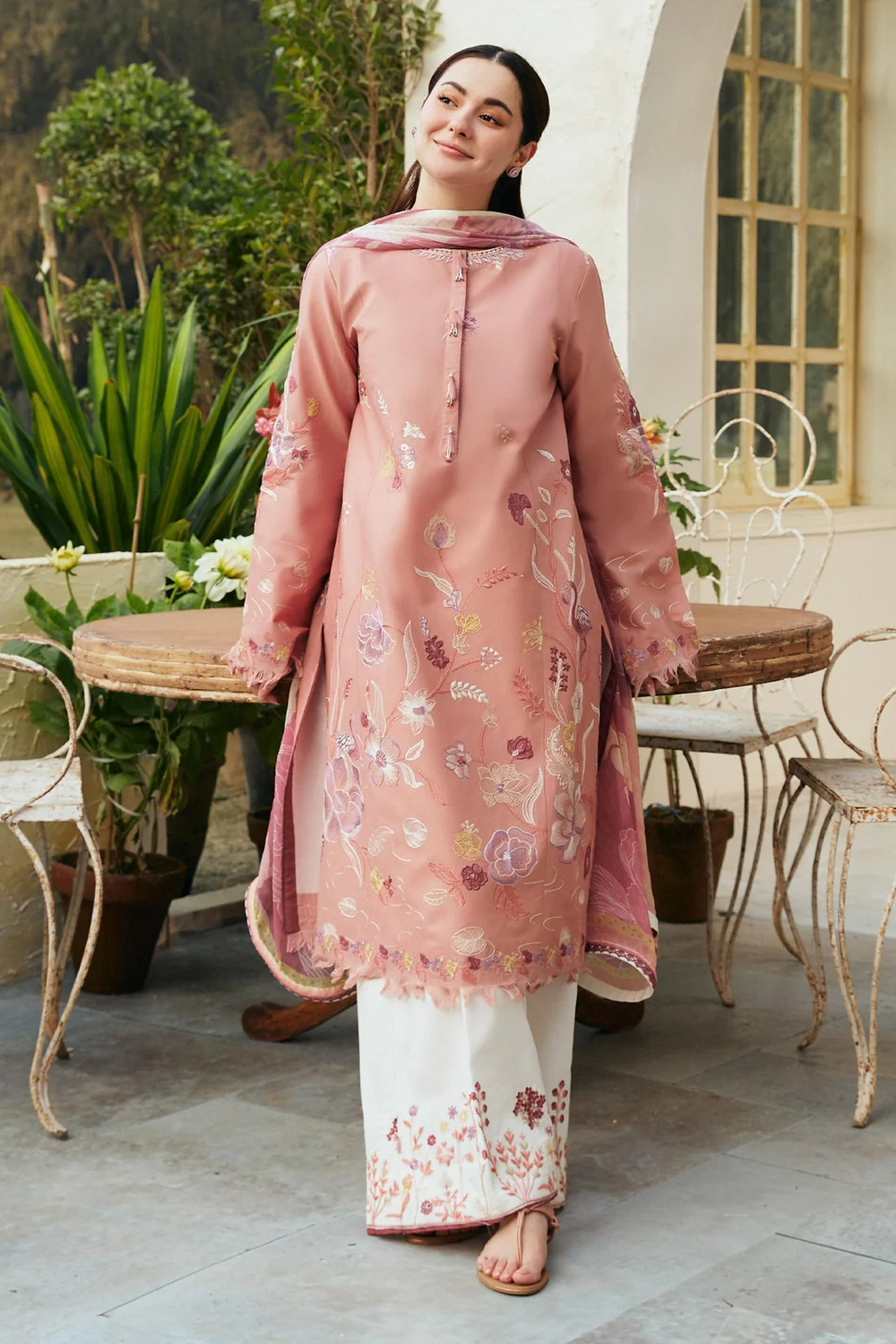 rn-image_picker_lib_temp_8f71639d-fa25-4b2e-8306-f58f1fbabf44.png 3 Piece - Unstitched Embroidered Lawn Fabric ZS-2755 - Image 1