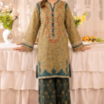 2 Piece - Unstitched Digital Printed Lawn Fabric