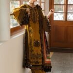 HR-3045 - 3 Piece Unstitched Embroidered Dhanak Suit With Digital Printed Shawl
