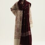 Dhanak Fabric - 3 Piece Unstitched Fully Embroidered Dress MM=806